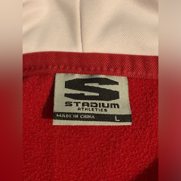 University of Alabama Crimson Tide Red L Hooded Sweatshirt - Picture 4 of 9